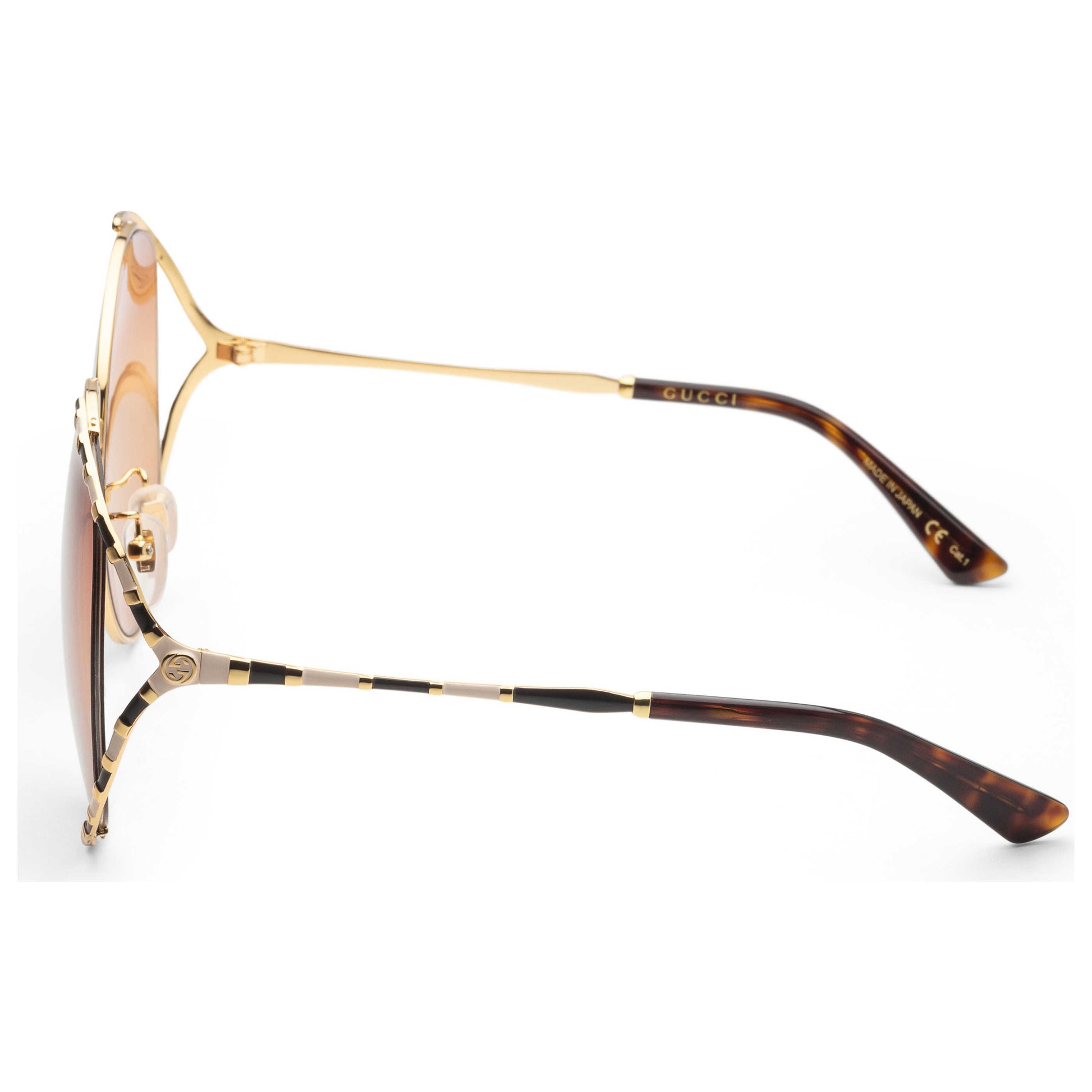 Left view of Gucci Novelty Women's Sunglasses GG0595S-30008116007