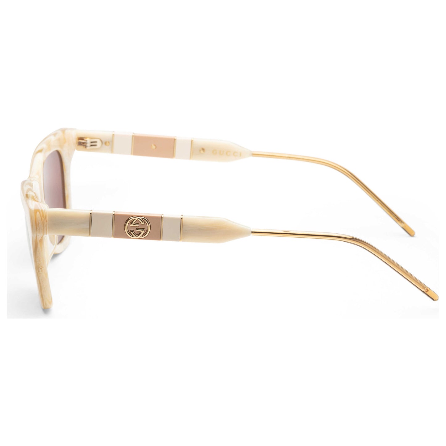 Left view of Gucci Novelty Women's Sunglasses GG0598S-30008105005