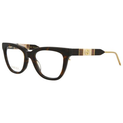 Front view of Gucci Novelty Women's Opticals GG0601O-30008108-005