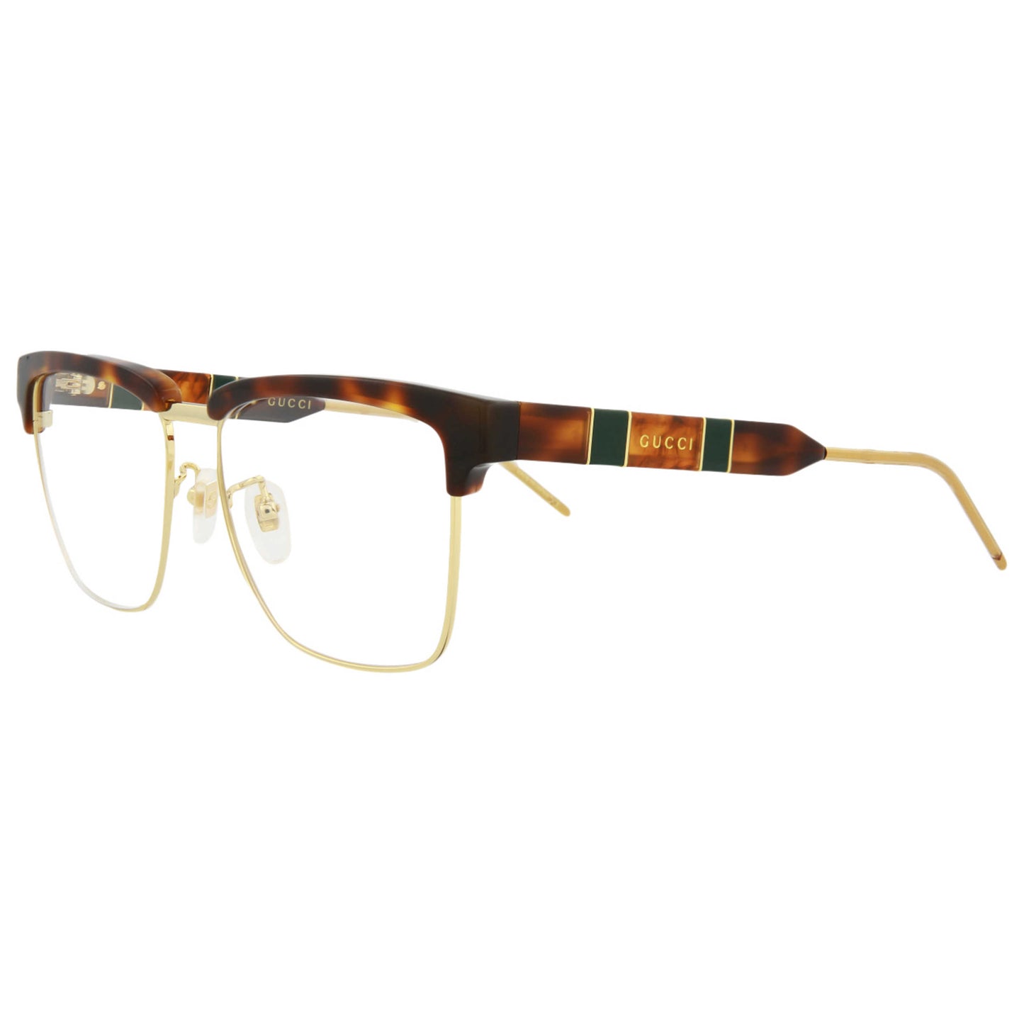 Front view of Gucci Novelty Men's Opticals GG0605O-30008100-010