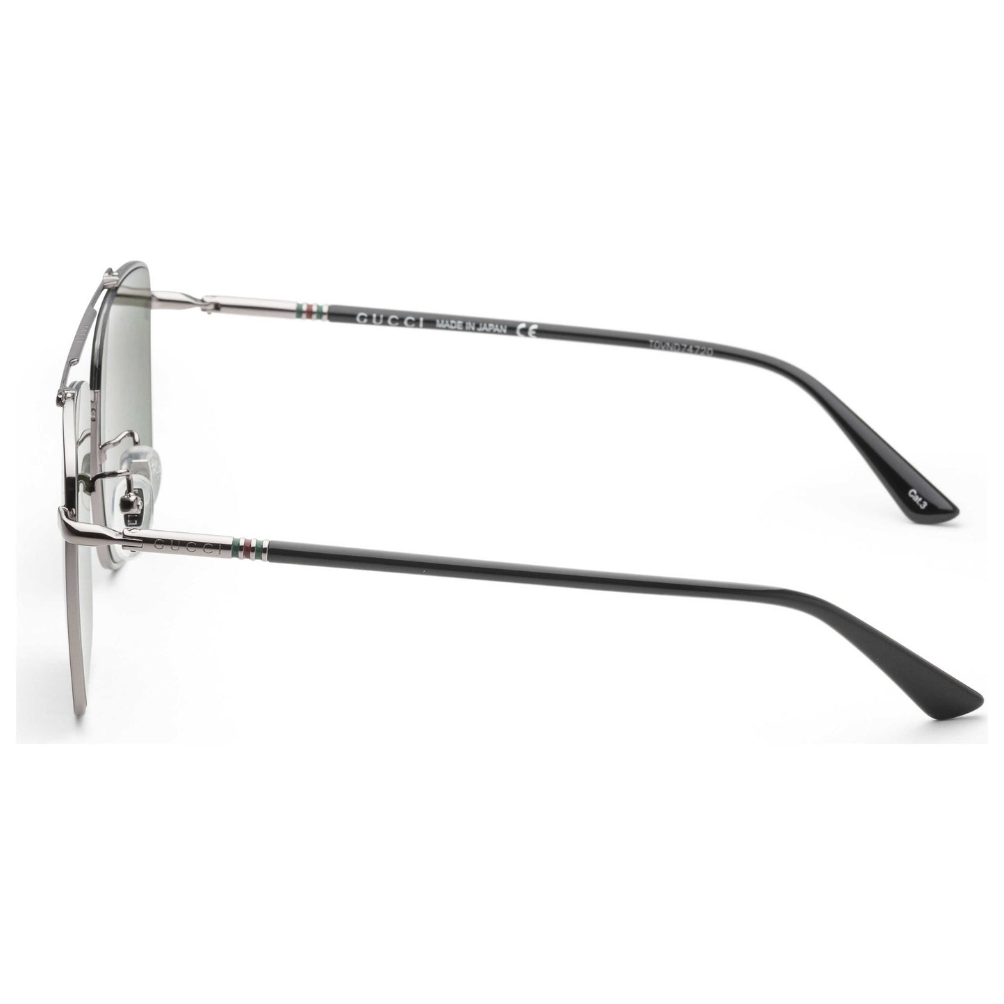 Left view of Gucci Fashion Men's Sunglasses GG0610SK-003