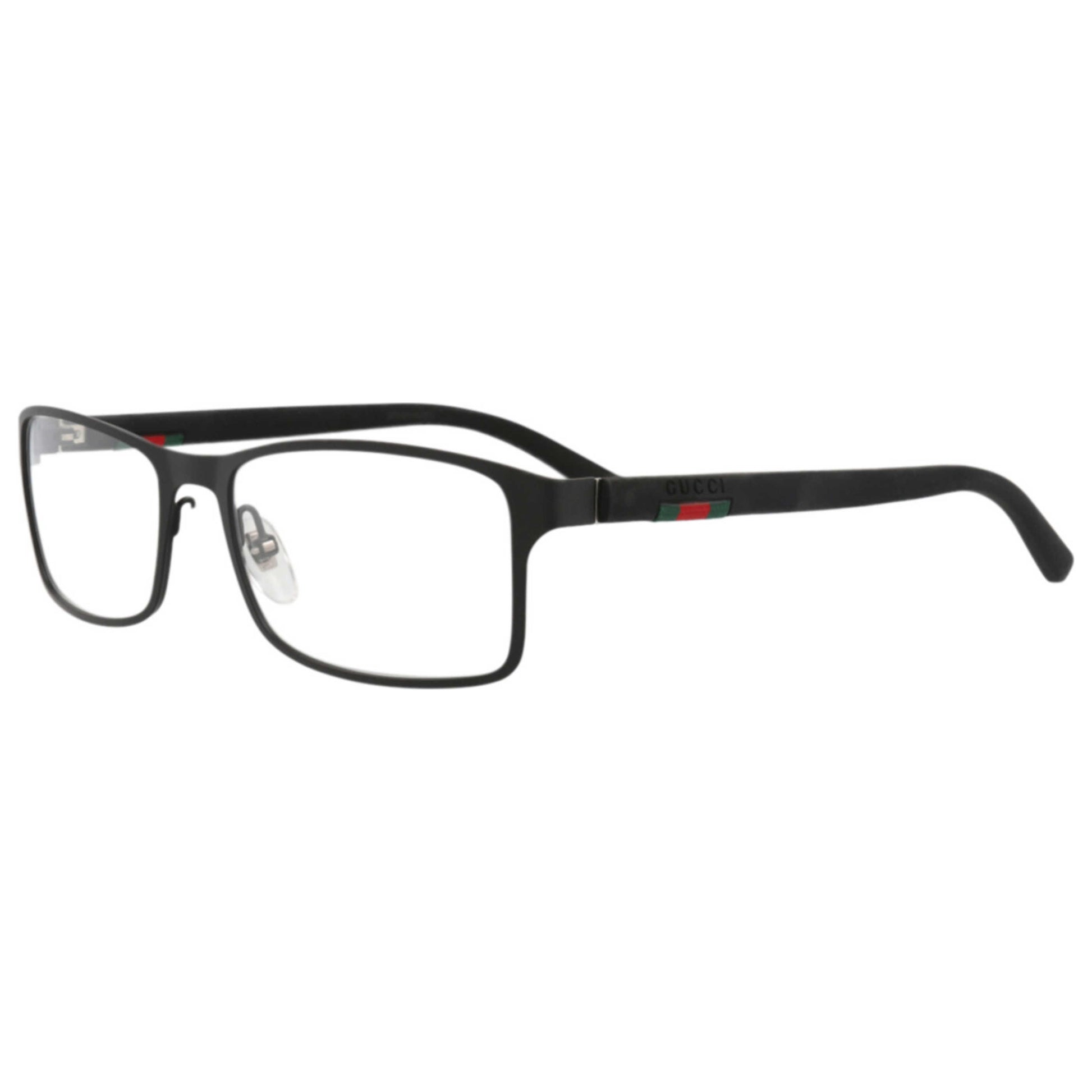 Front view of Gucci Men's Eyeglasses GG0614O-30008141-001