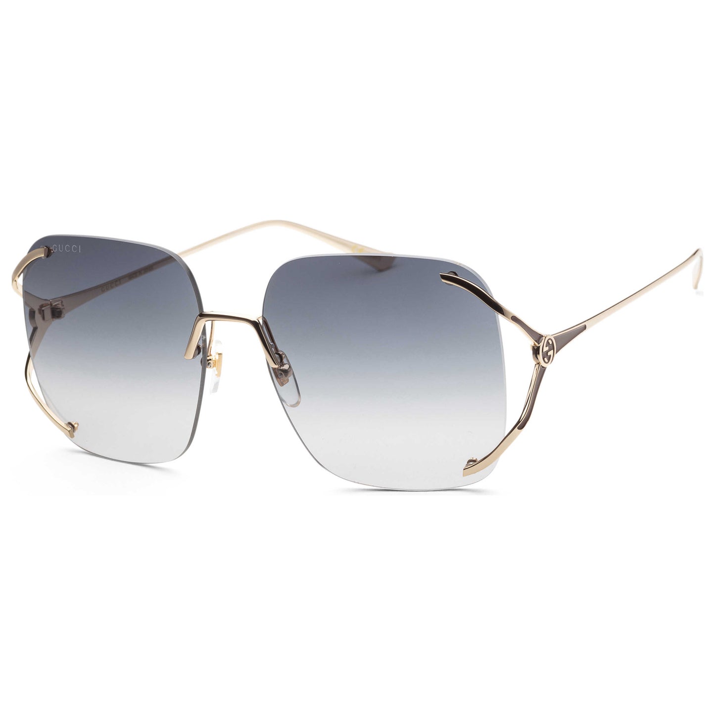 Front view of Gucci Fashion Women's Sunglasses GG0646S-001