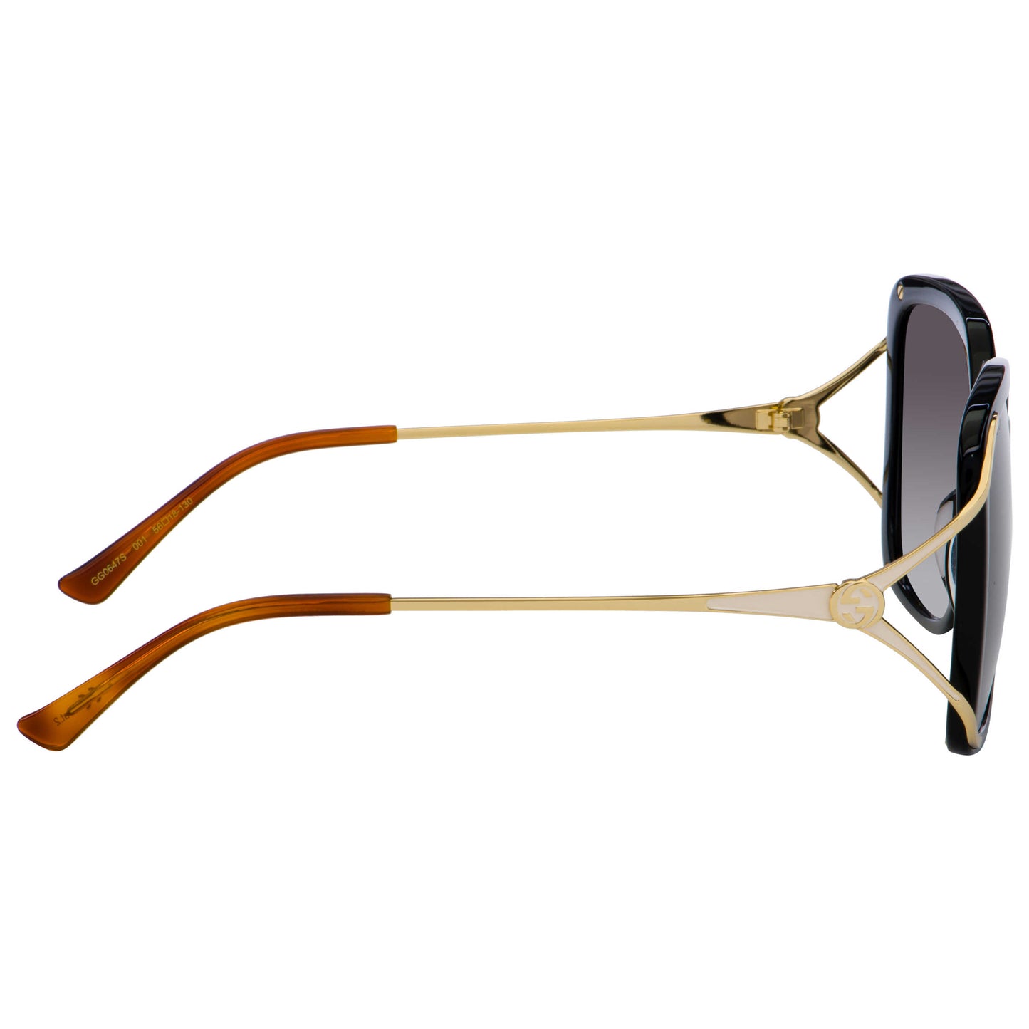 Gucci Fashion Women's Sunglasses GG0647S-001 - Image #3
