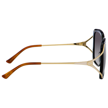 Gucci Fashion Women's Sunglasses GG0647S-001 - Image #3