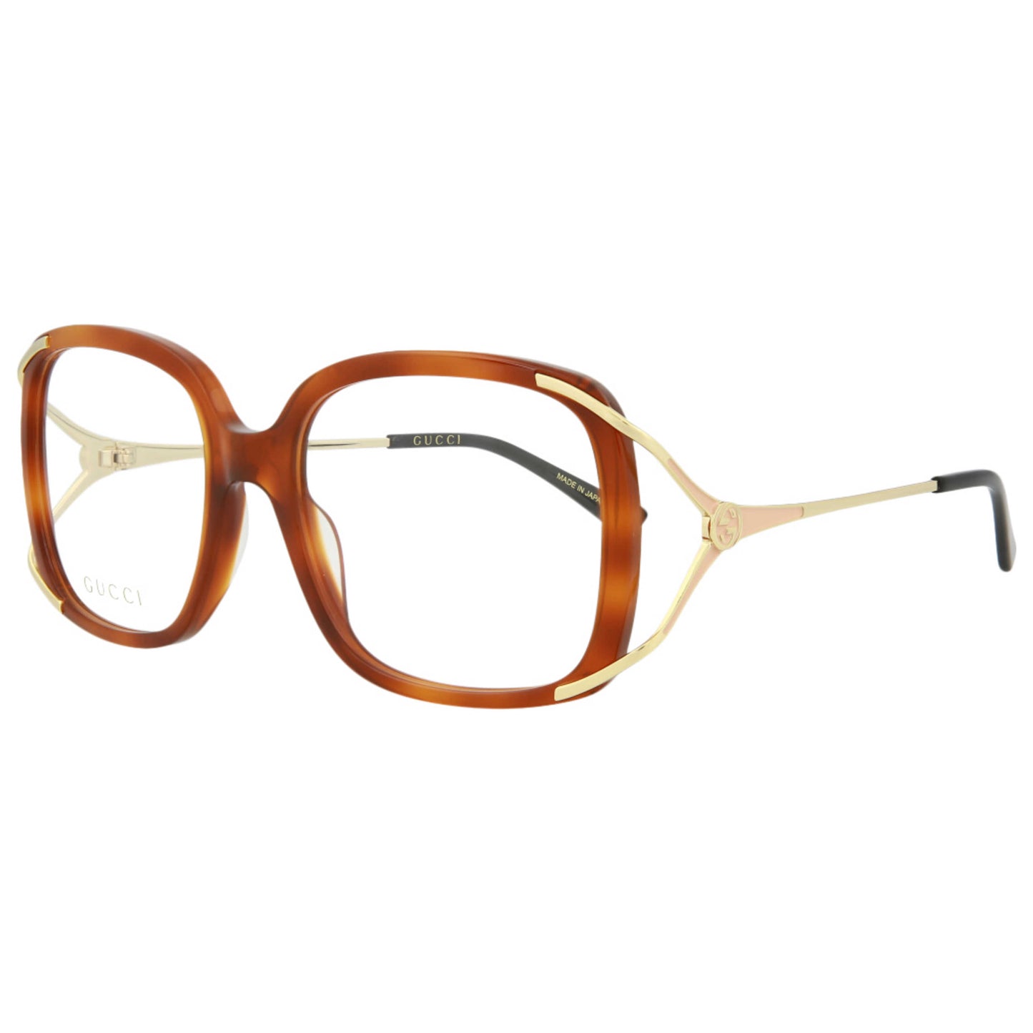 Front view of Gucci Novelty Women's Opticals GG0648O-30008609-003