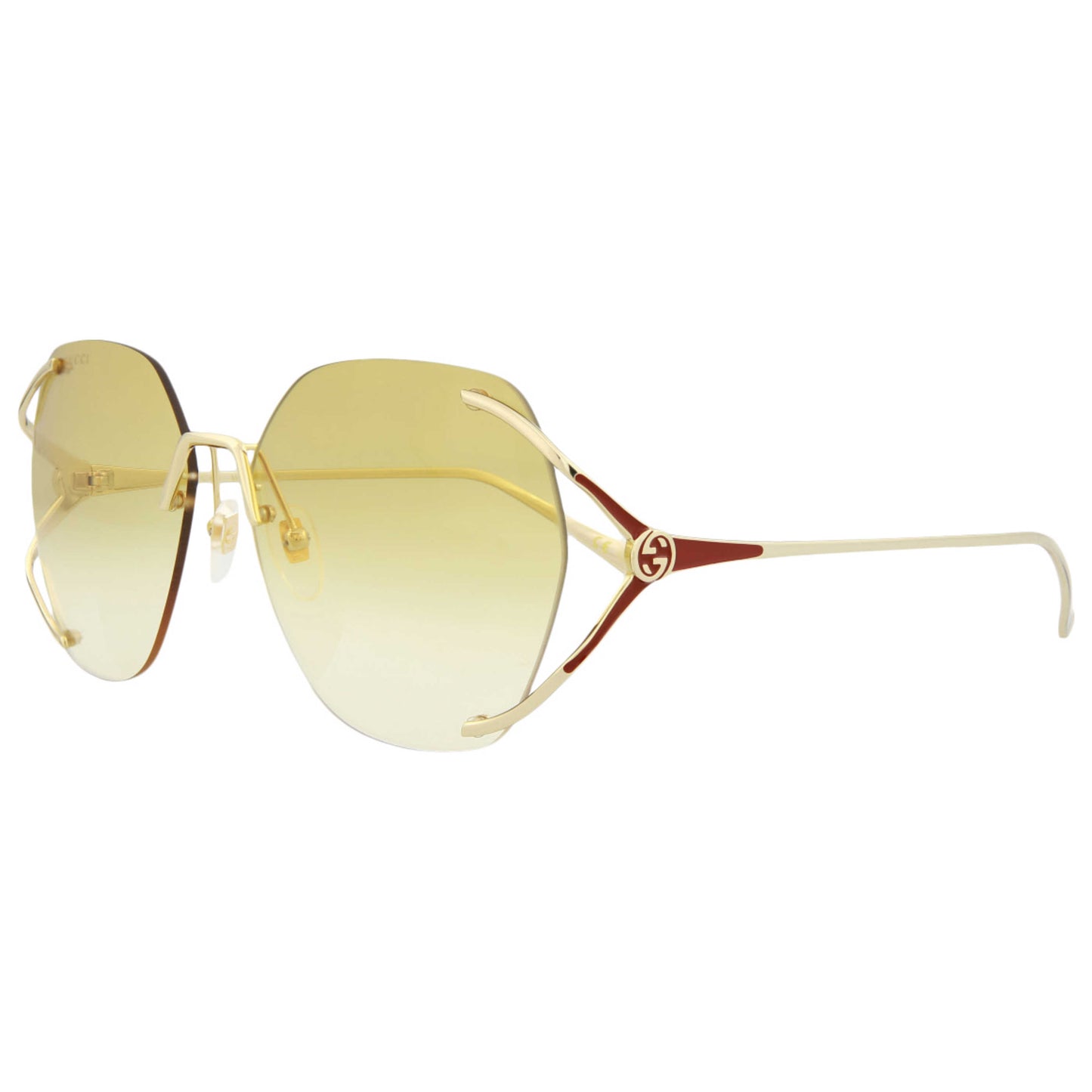 Front view of Gucci Novelty Women's Sunglasses GG0651S-30008606-005
