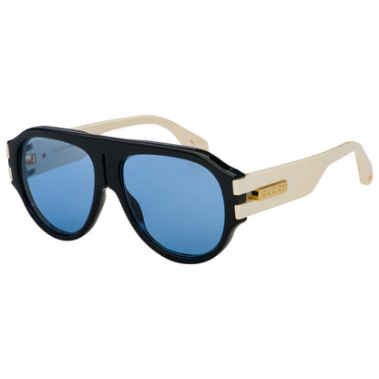 Front view of Gucci Fashion Men's Sunglasses GG0665S-002