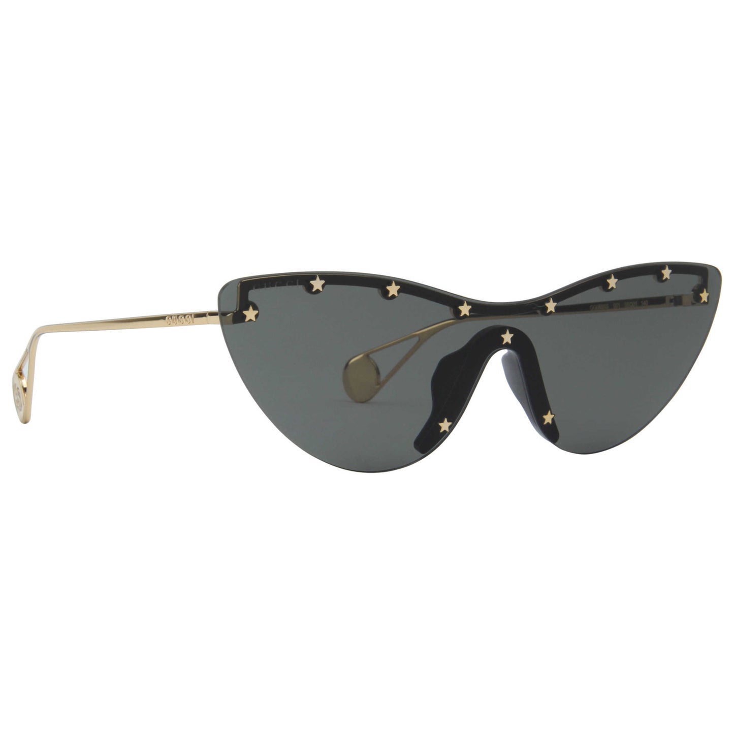 Front view of Gucci Fashion Men's Sunglasses GG0666S-001-99