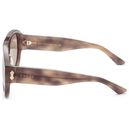 Left view of Gucci Novelty Men's Sunglasses GG0668S-30008584003
