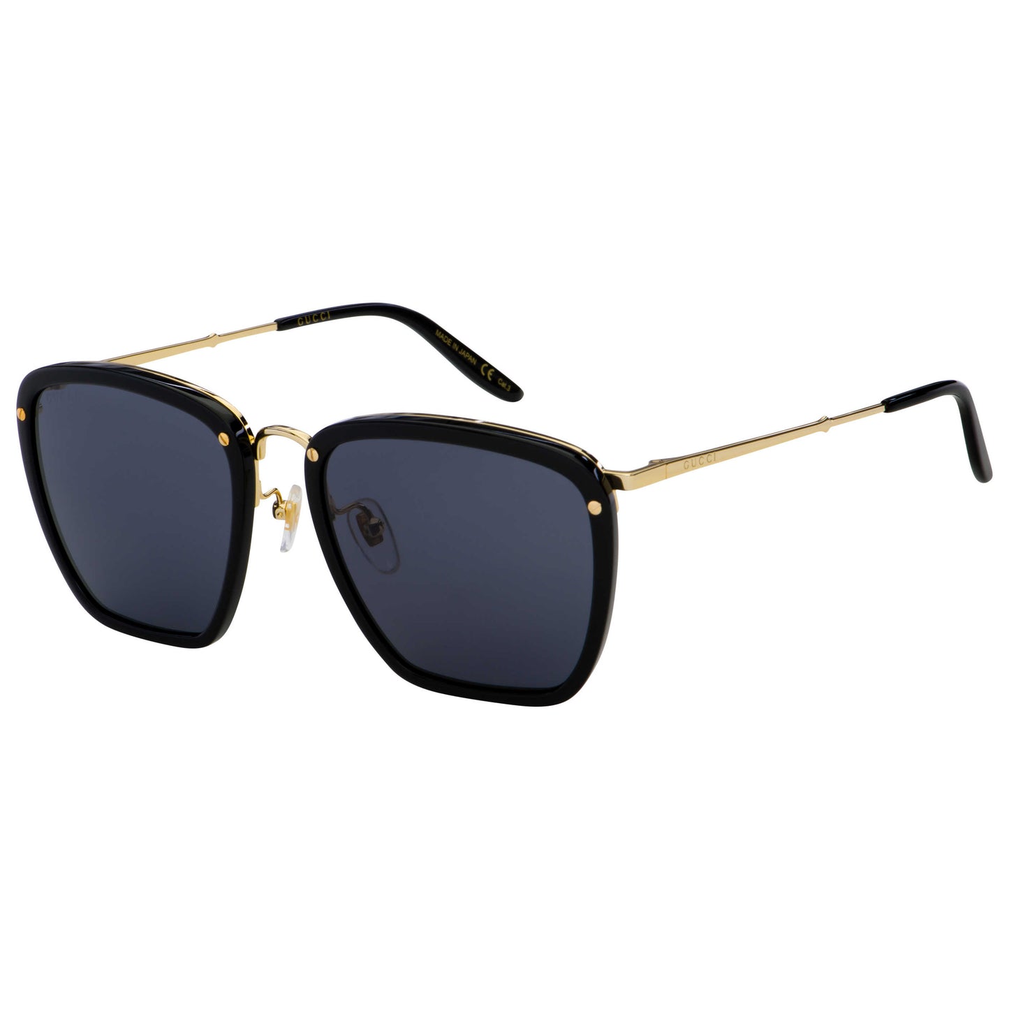 Front view of Gucci Fashion Men's Sunglasses GG0673S-001