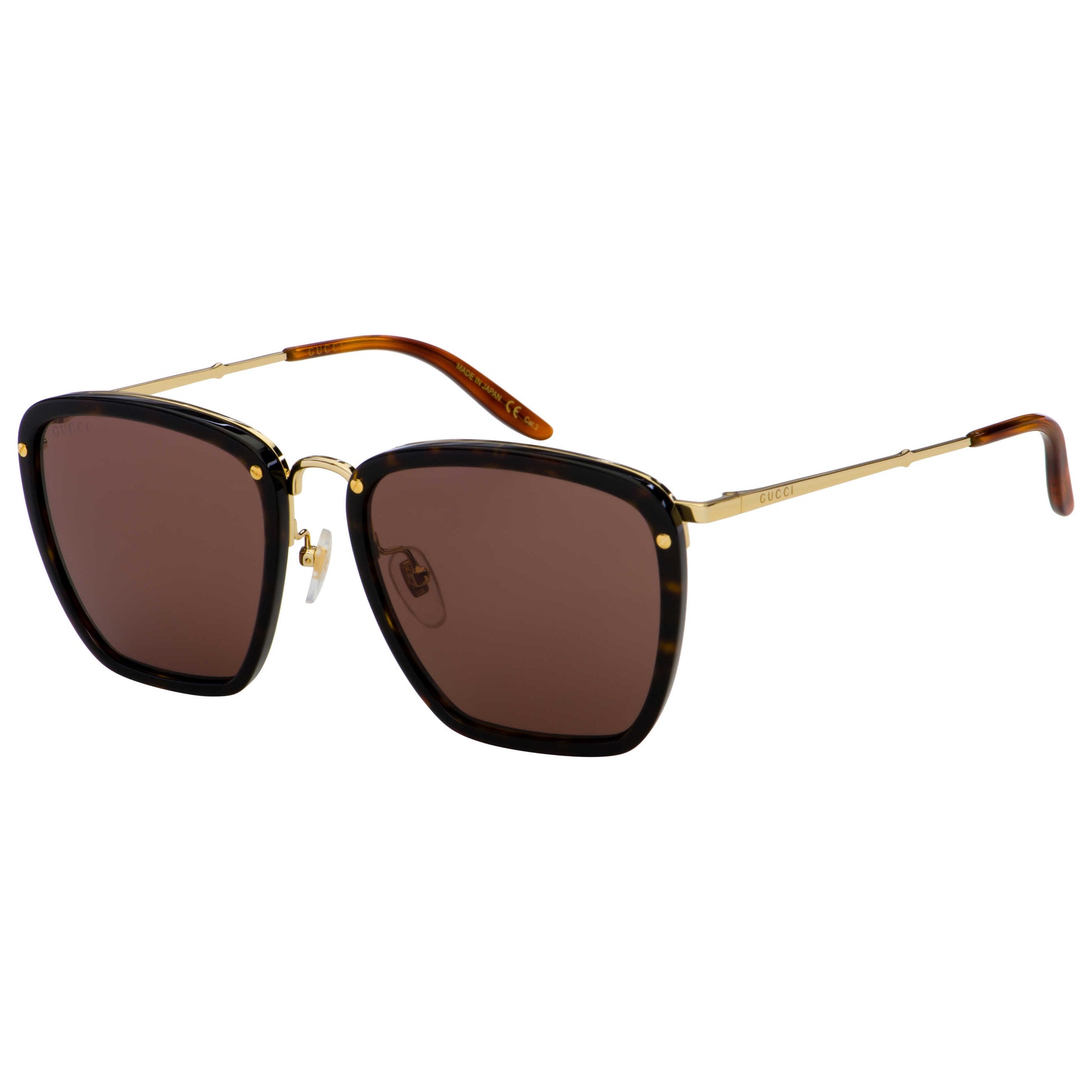 Front view of Gucci Fashion Men's Sunglasses GG0673S-002