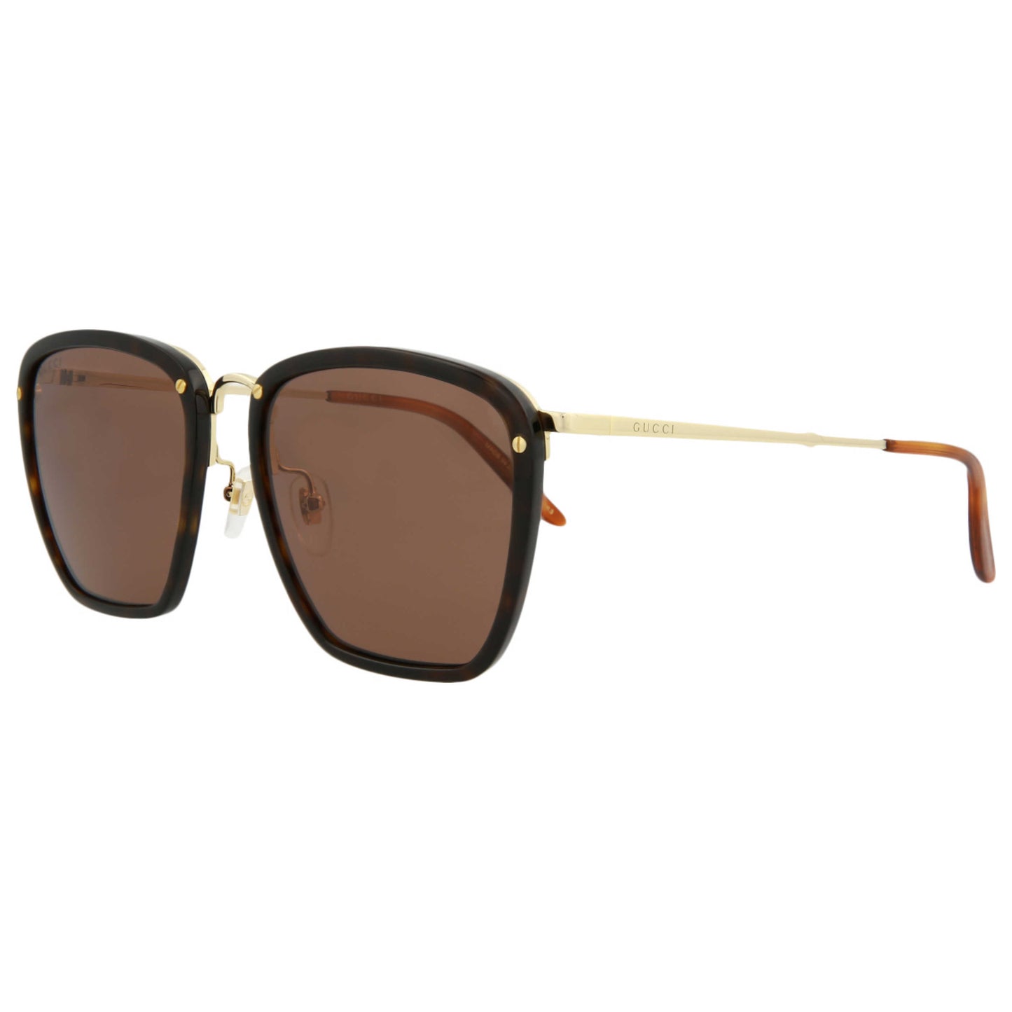 Front view of Gucci Novelty Men's Sunglasses GG0673S-30008621-002