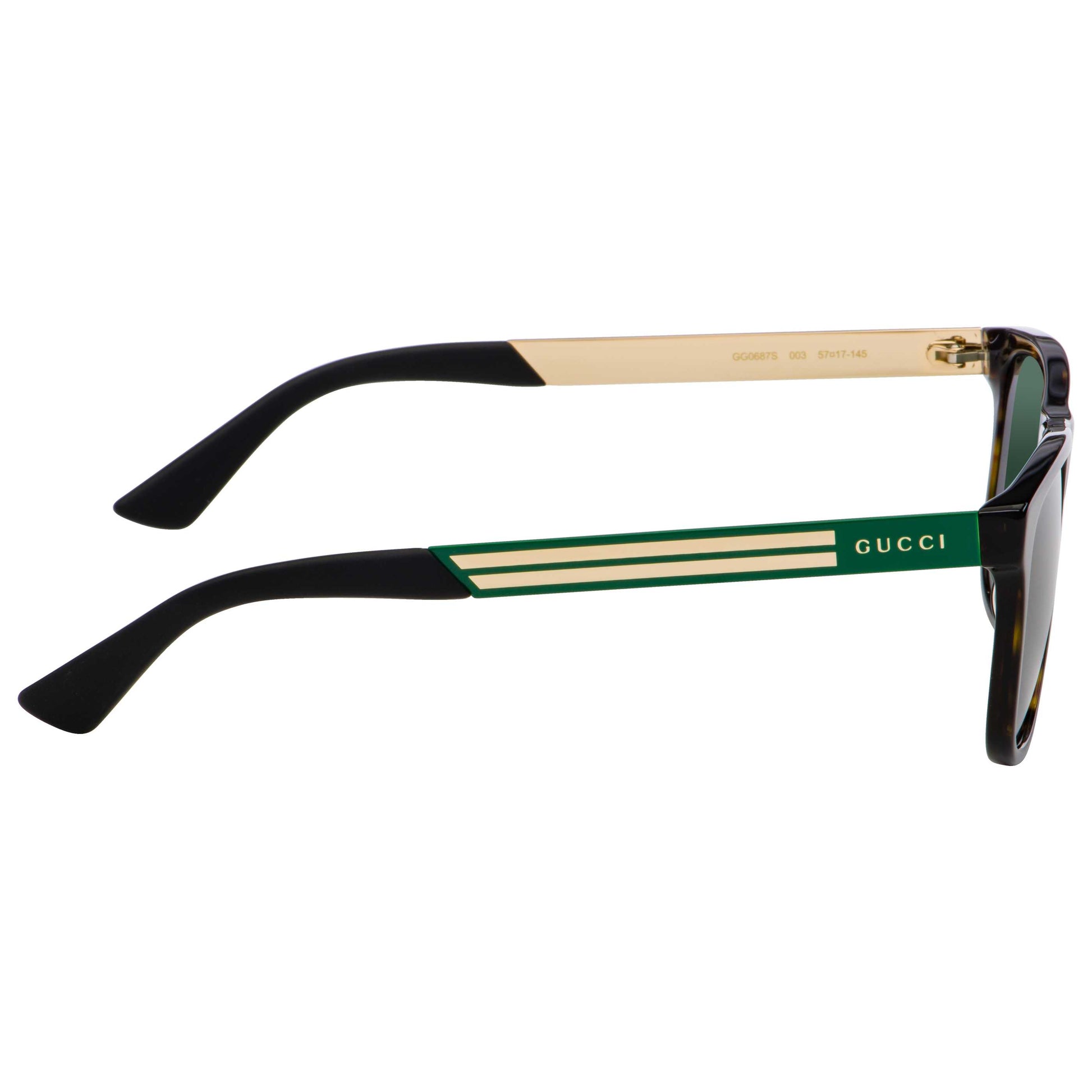 Left view of Gucci Fashion Men's Sunglasses GG0687S-003