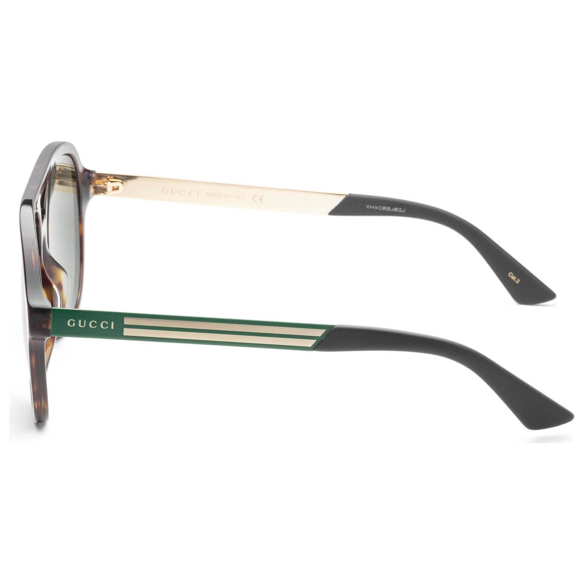 Left view of Gucci Fashion Men's Sunglasses GG0688S-003