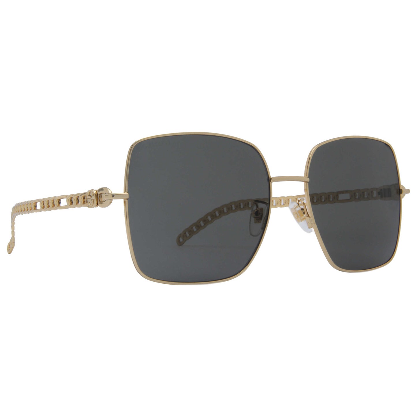 Front view of Gucci Fashion Men's Sunglasses GG0724S-001-61