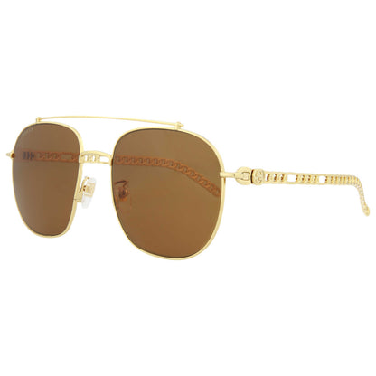 Front view of Gucci Novelty Men's Sunglasses GG0727S-30008879-002