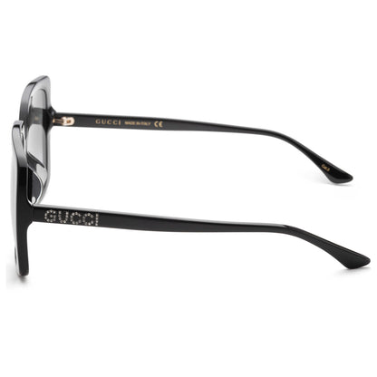 Left view of Gucci Fashion Women's Sunglasses GG0728SA-001
