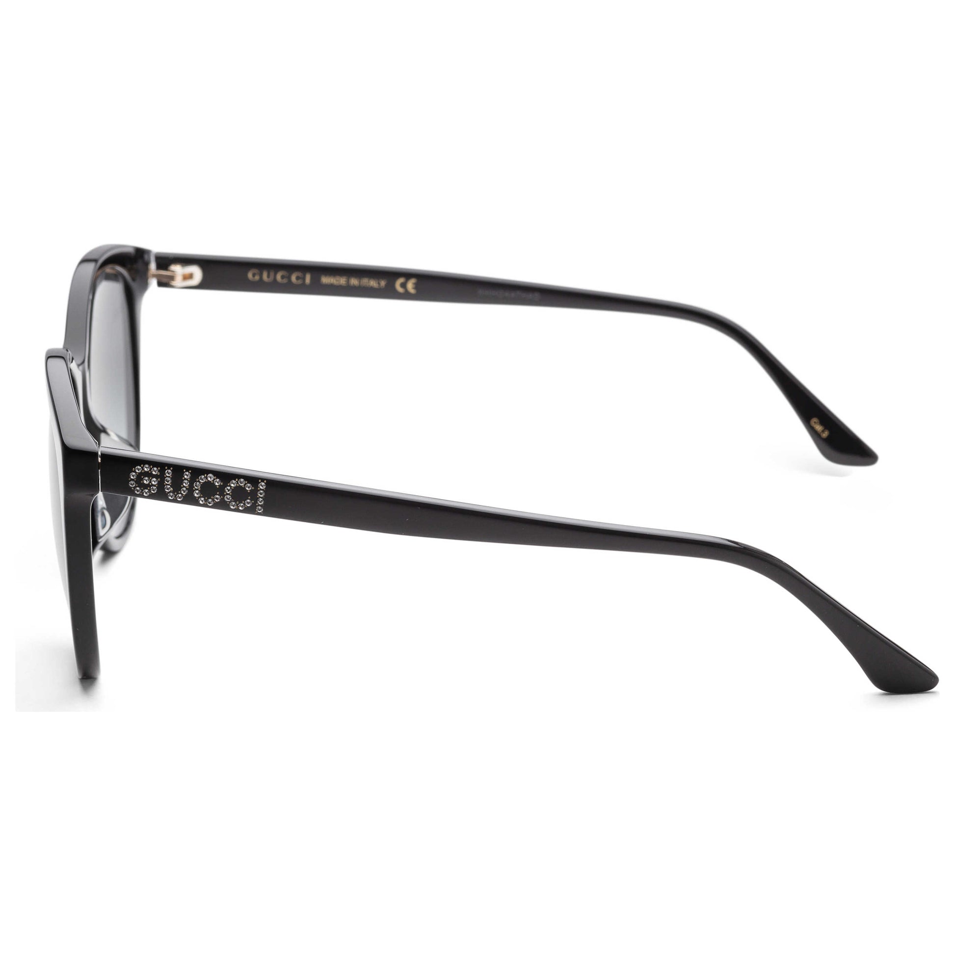 Left view of Gucci Fashion Women's Sunglasses GG0729SA-001