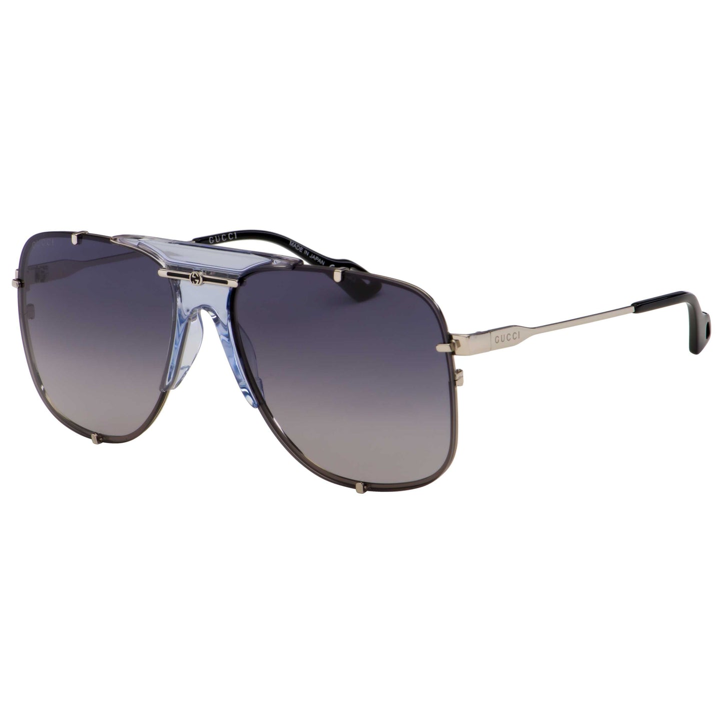 Front view of Gucci Fashion Women's Sunglasses GG0739S-001