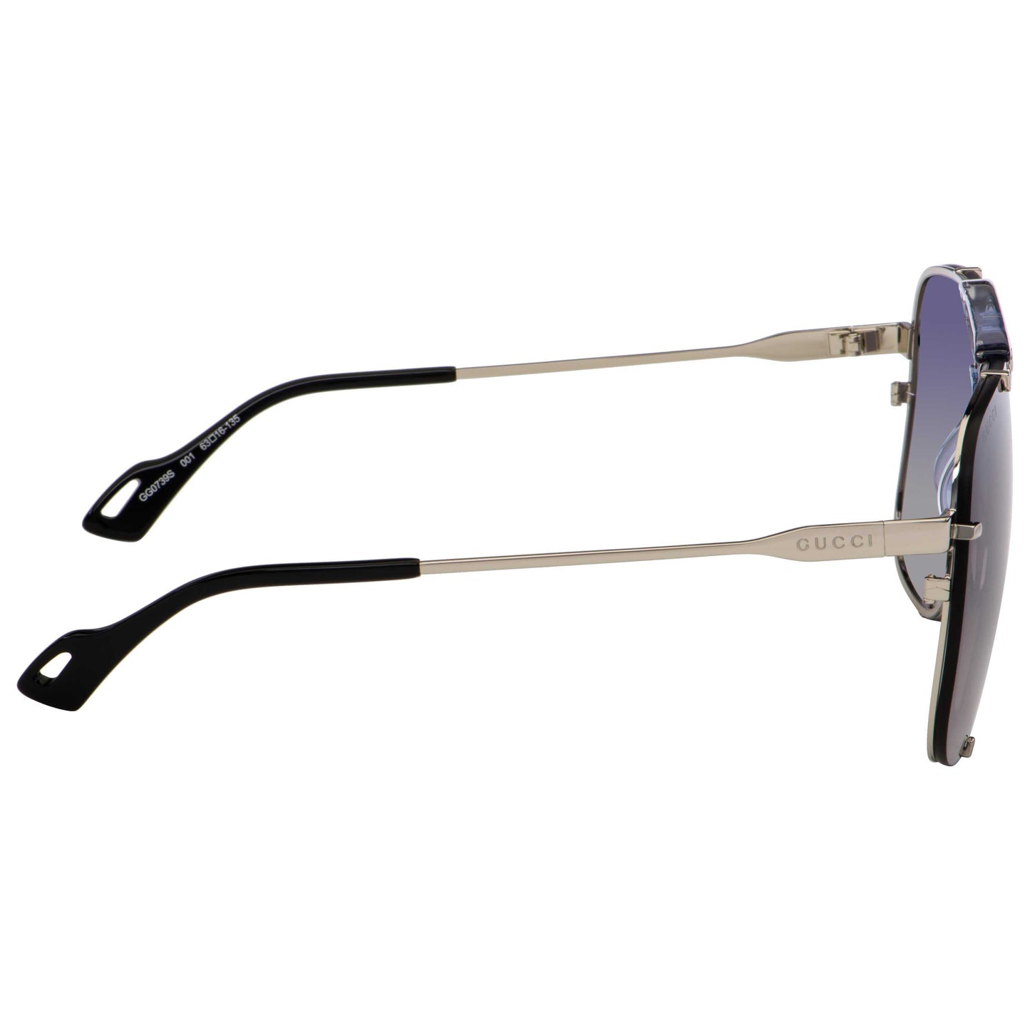 Gucci Fashion Women's Sunglasses GG0739S-001 - Image #3