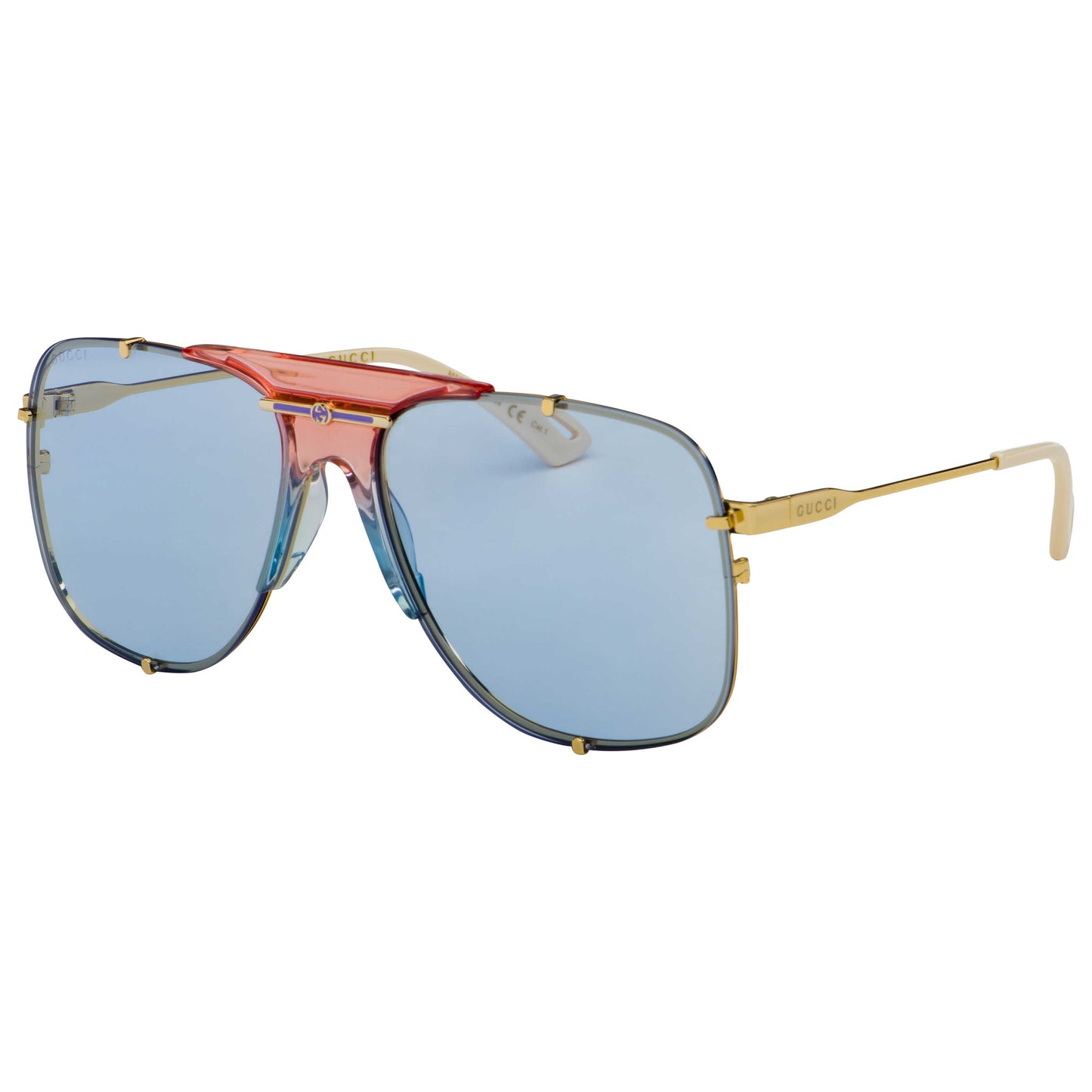 Front view of Gucci Fashion Women's Sunglasses GG0739S-005