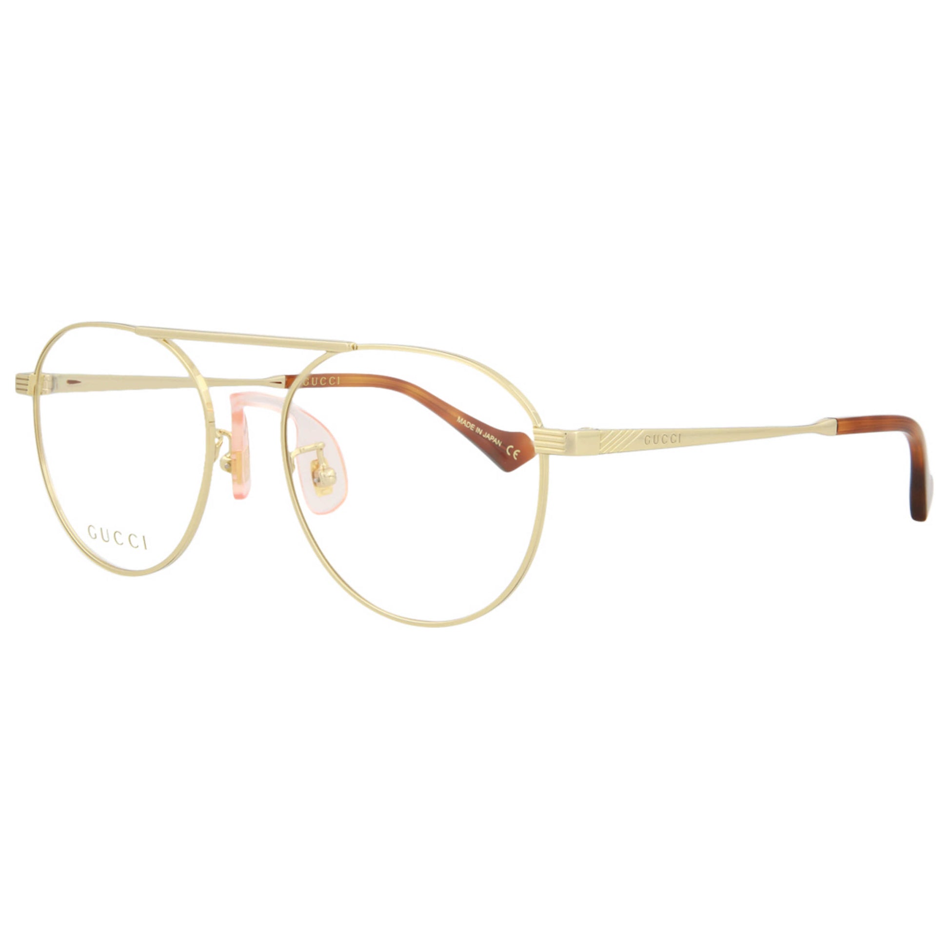 Front view of Gucci Fashion Men's Opticals GG0744O-30008896-003