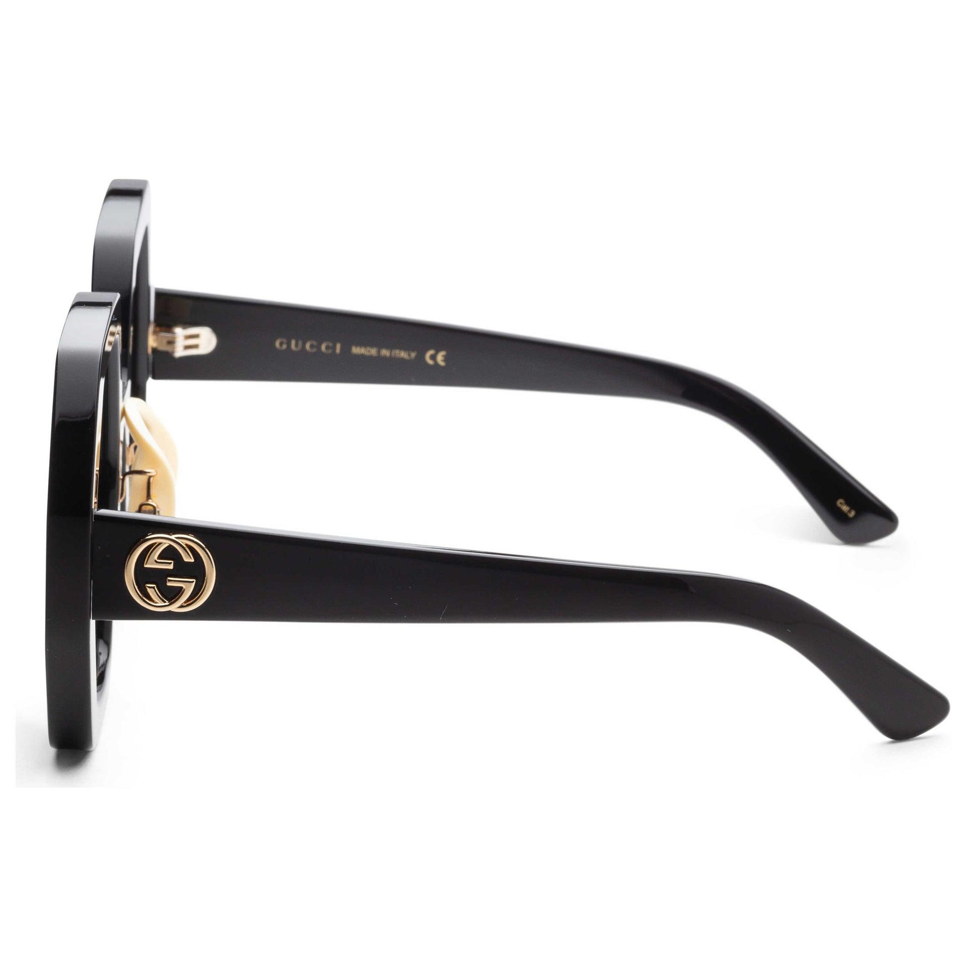 Left view of Gucci Novelty Women's Sunglasses GG0772S-30008963005