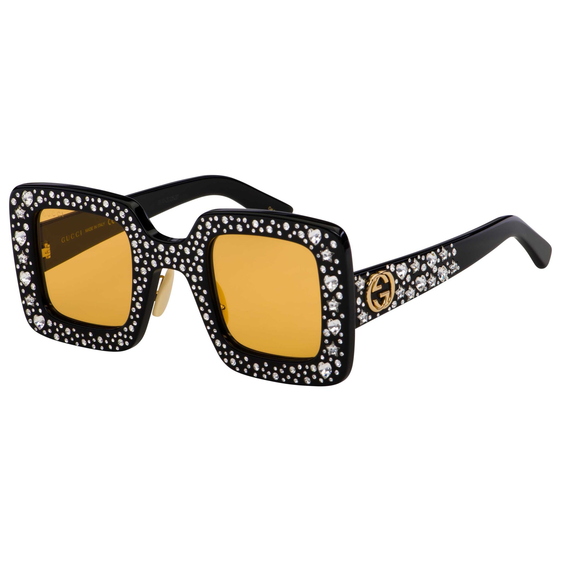 Front view of Gucci Fashion Women's Sunglasses GG0780S-007