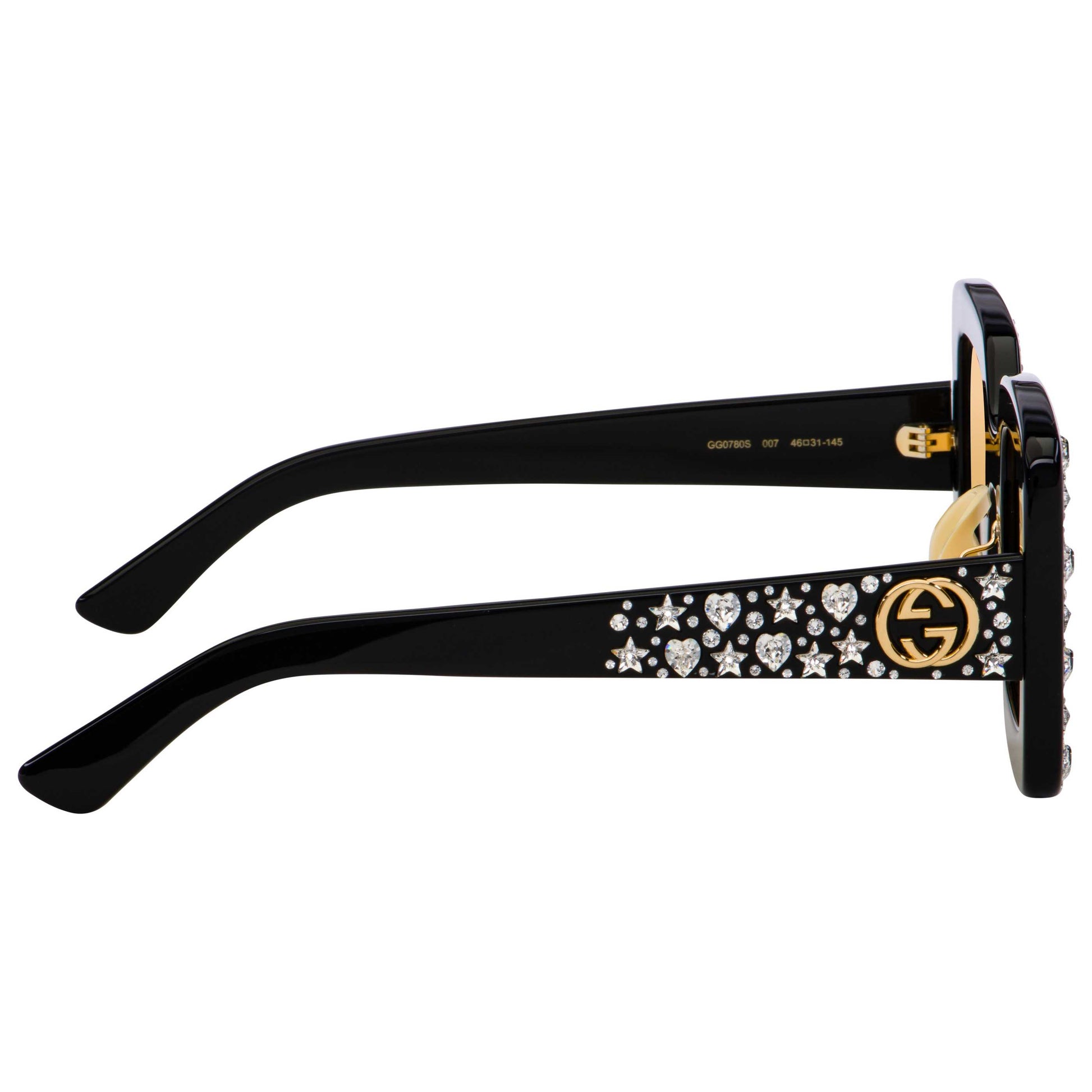 Gucci Fashion Women's Sunglasses GG0780S-007 - Image #3