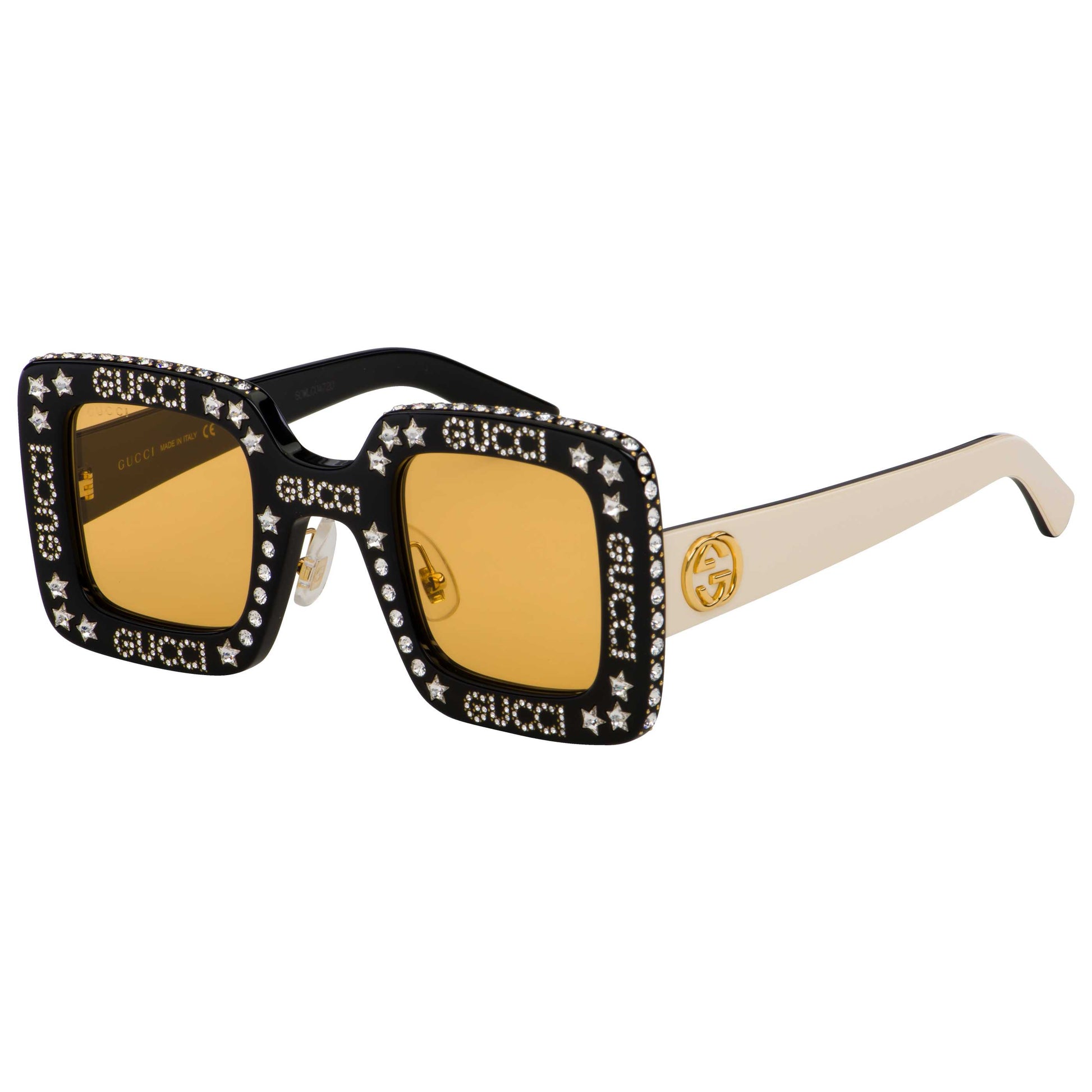 Front view of Gucci Fashion Women's Sunglasses GG0780S-008