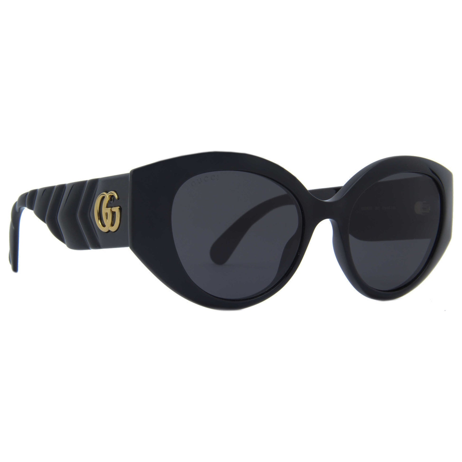 Front view of Gucci Fashion Men's Sunglasses GG0809S-001-52
