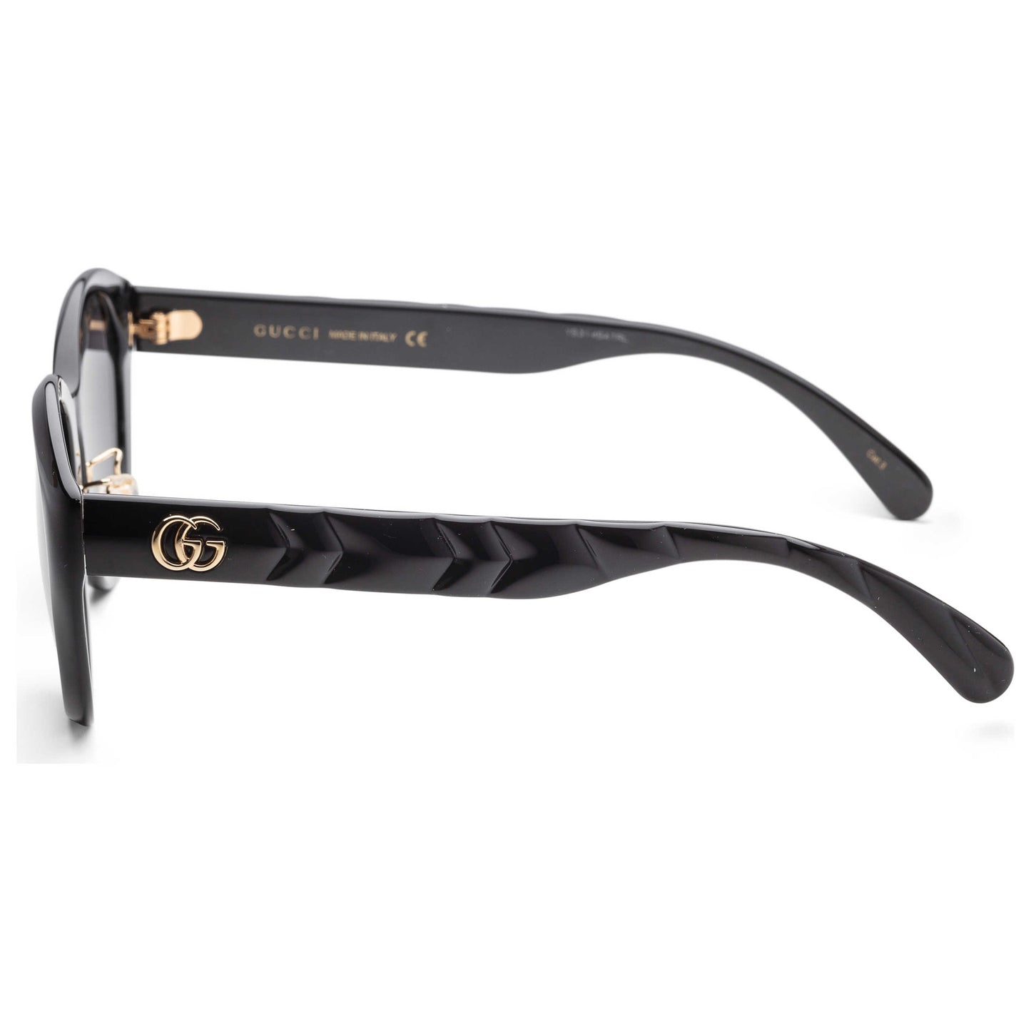 Left view of Gucci Fashion Women's Sunglasses GG0814SK-001