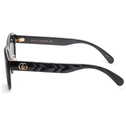 Left view of Gucci Fashion Women's Sunglasses GG0814SK-001