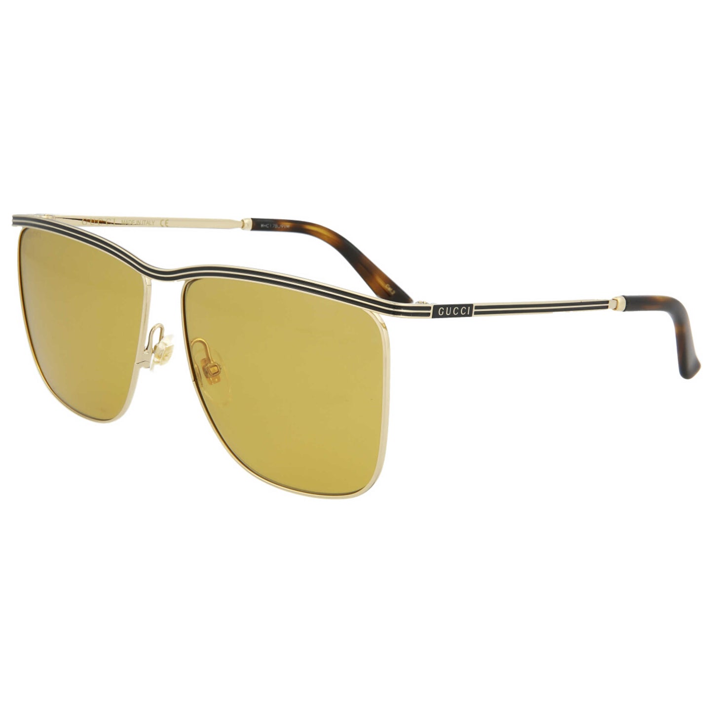 Front view of Gucci Novelty Men's Sunglasses GG0821S-30009535-003