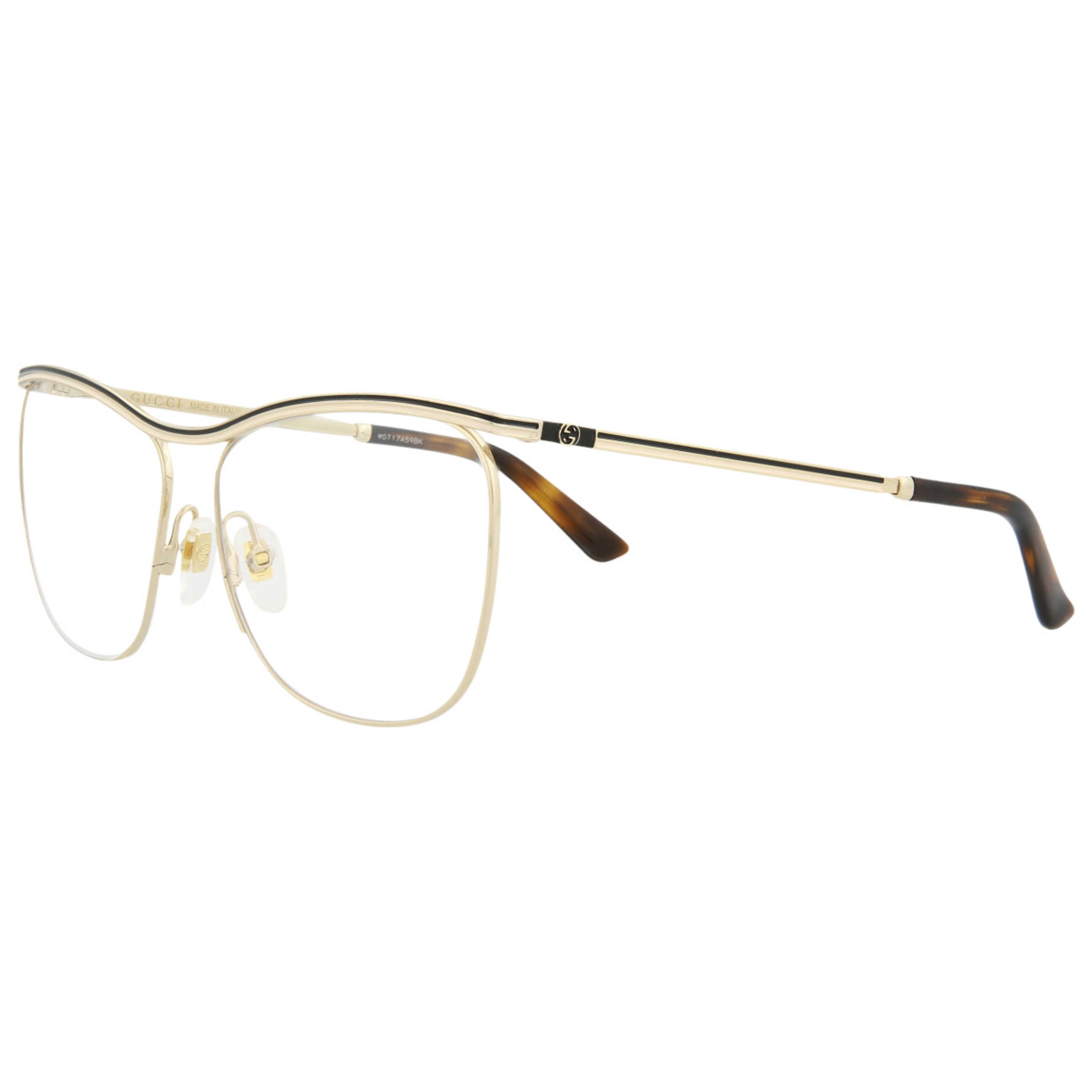 Front view of Gucci Novelty Women's Opticals GG0822O-30009536-002