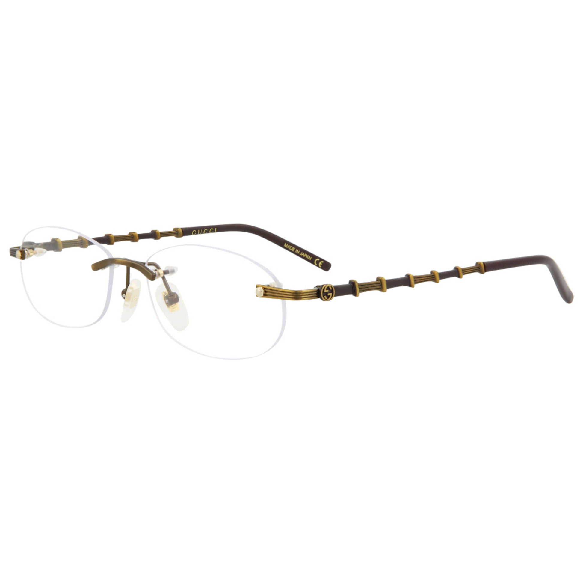Front view of Gucci Novelty Women's Opticals GG0857OJ-30009604-002