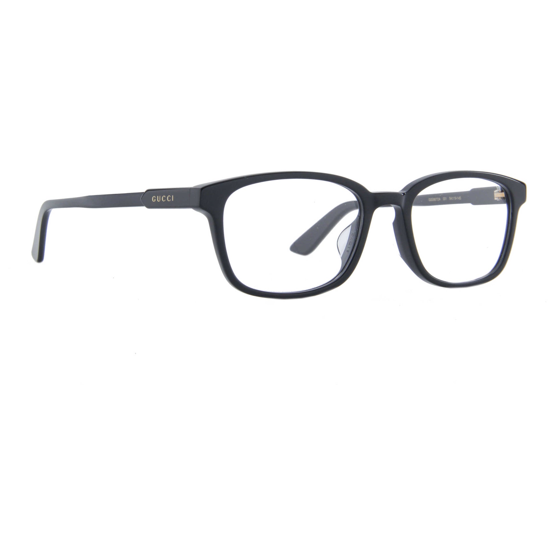 Front view of Gucci Fashion Men's Opticals GG0867OA-001-54