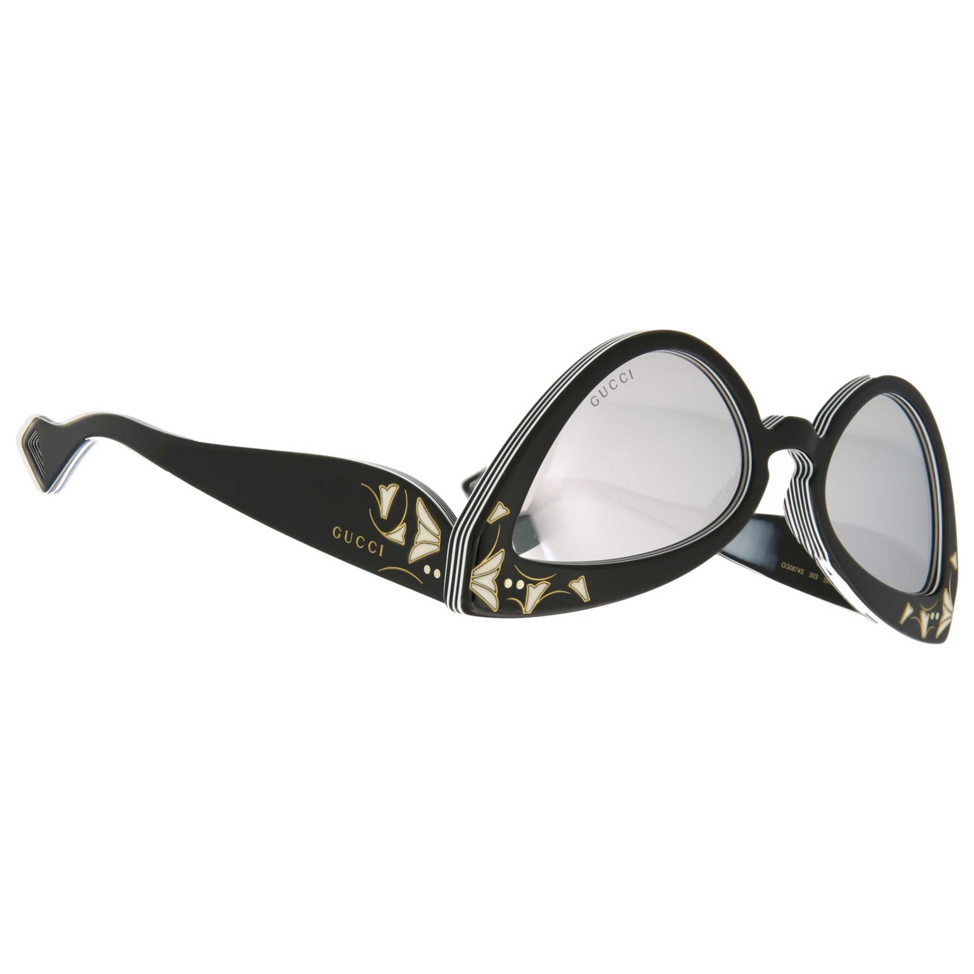 Front view of Gucci Novelty Women's Sunglasses GG0874S-30009966-003