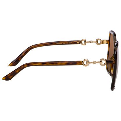 Left view of Gucci Fashion Women's Sunglasses GG0890S-002