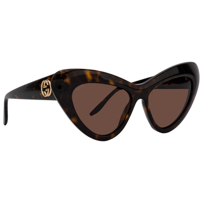 Front view of Gucci Fashion Women's Sunglasses GG0895S-00254