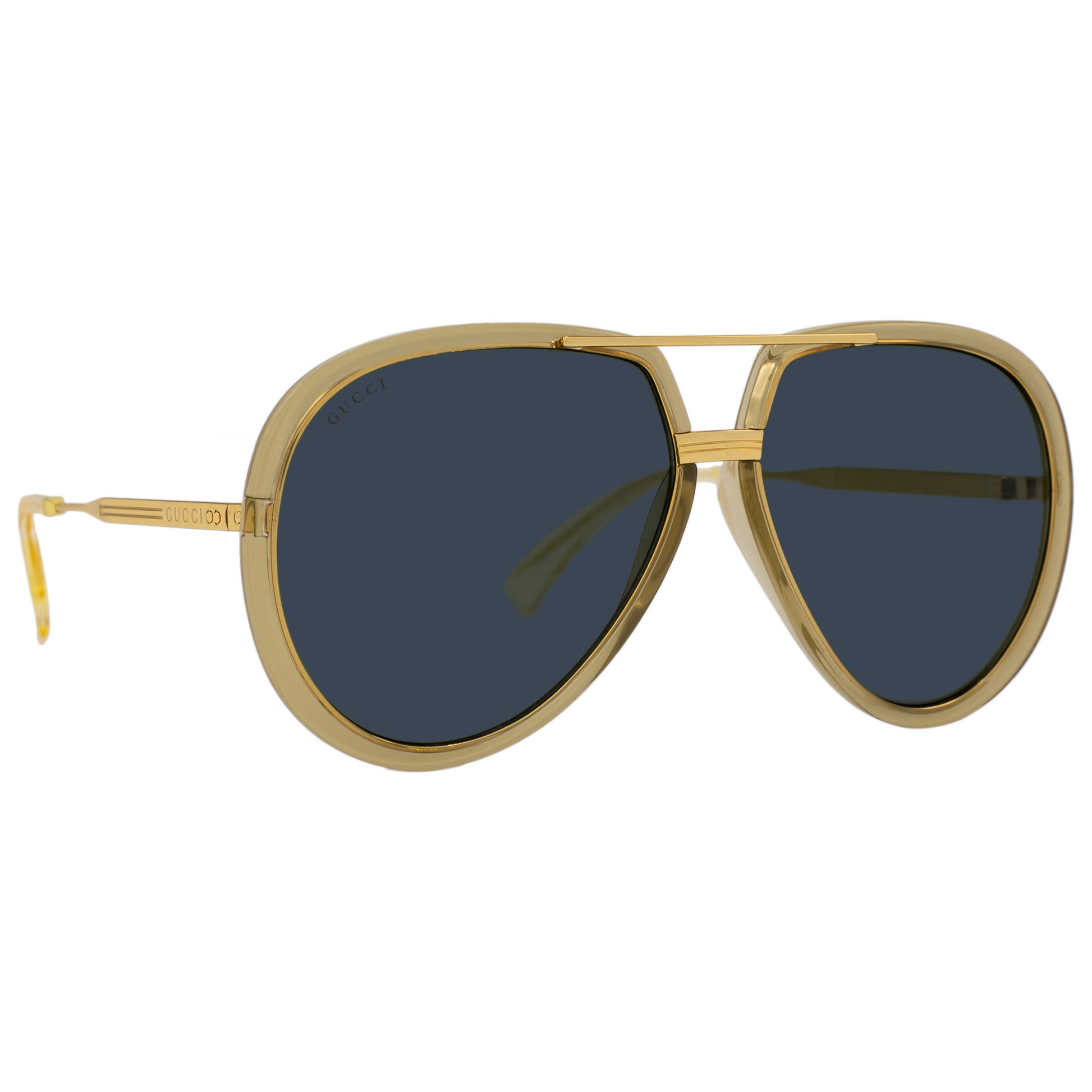 Front view of Gucci Fashion Men's Sunglasses GG0904S-002-61