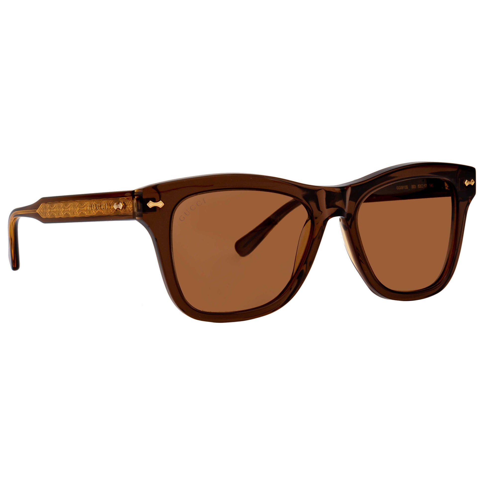 Front view of Gucci Fashion Men's Sunglasses GG0910S-00353