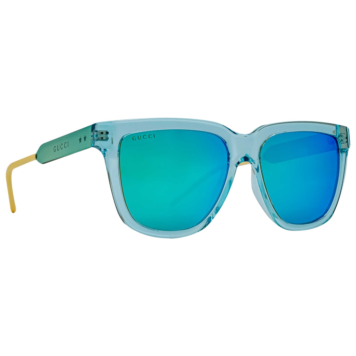 Front view of Gucci Fashion Men's Sunglasses GG0976S-003-56