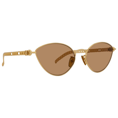 Front view of Gucci Fashion Men's Sunglasses GG0977S-002-57