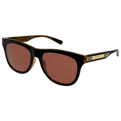 Front view of Gucci Fashion Men's Sunglasses GG0980S-002-55