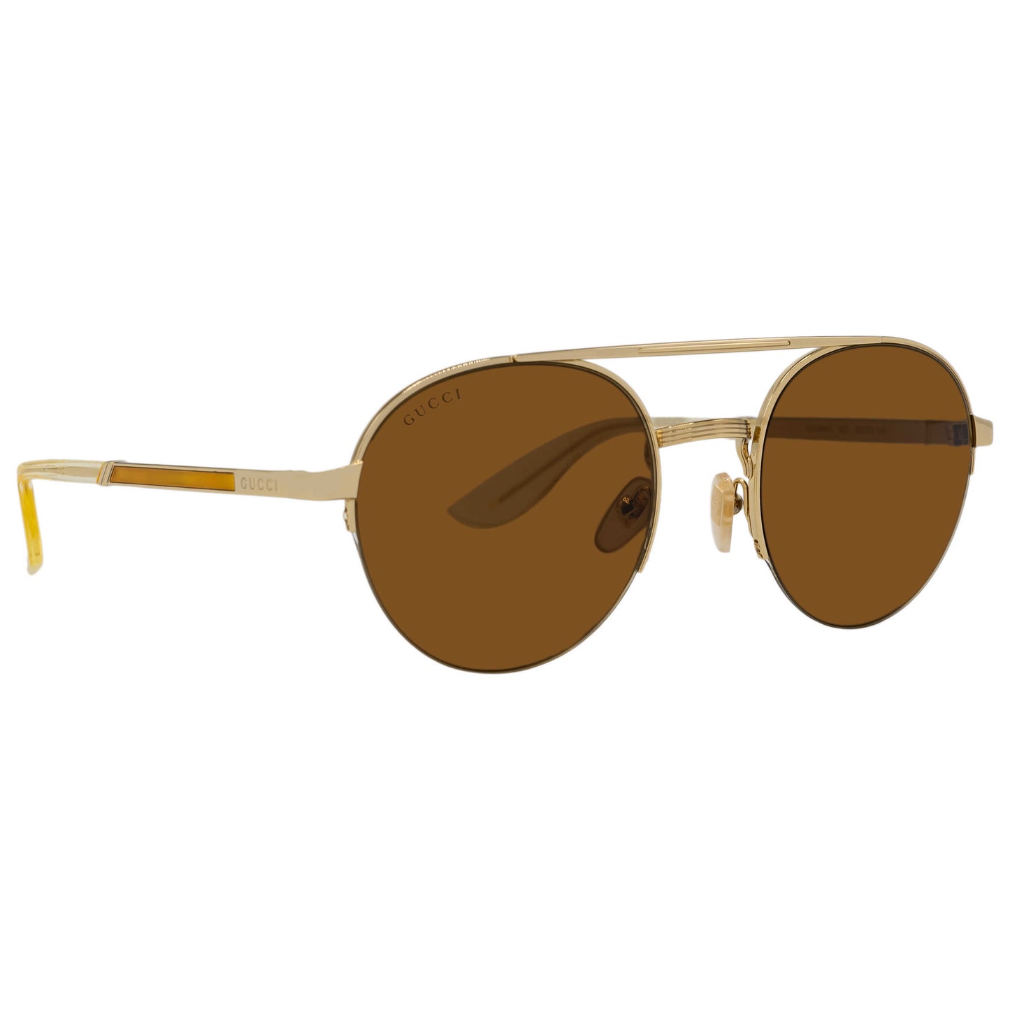 Front view of Gucci Fashion Men's Sunglasses GG0984S-002-53