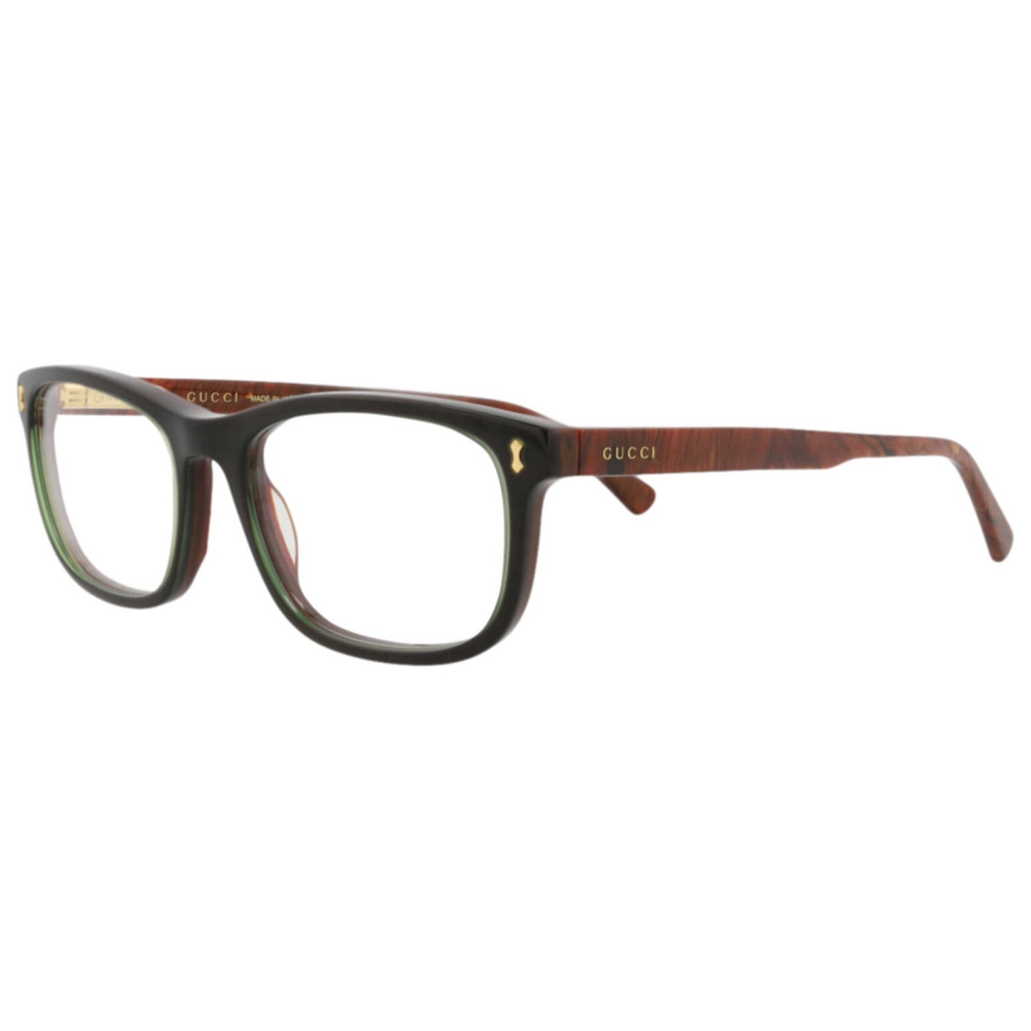Front view of Gucci Men's Eyeglasses GG1046O-30011626-006