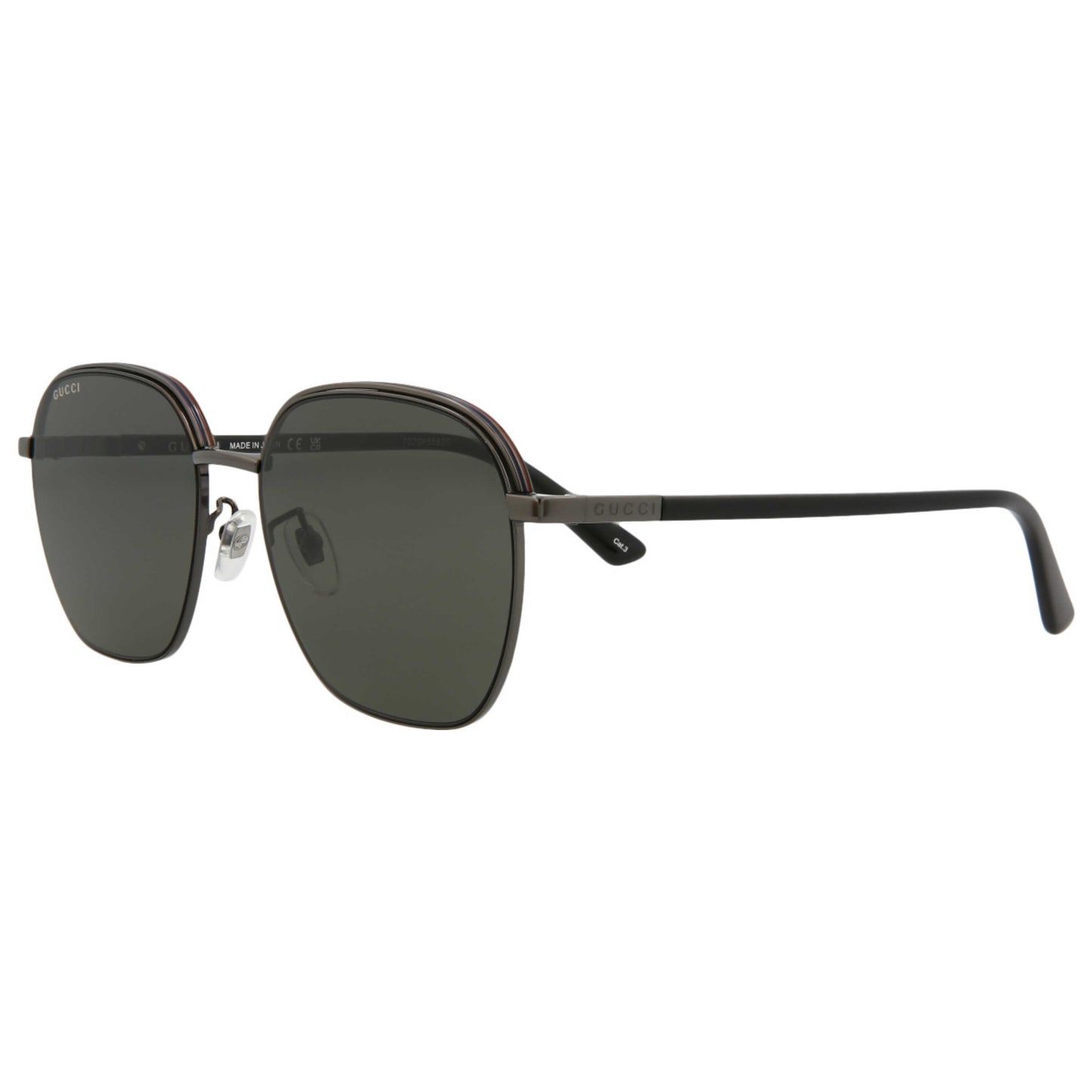 Front view of Gucci Novelty Men's Sunglasses GG1100SA-30012939-001