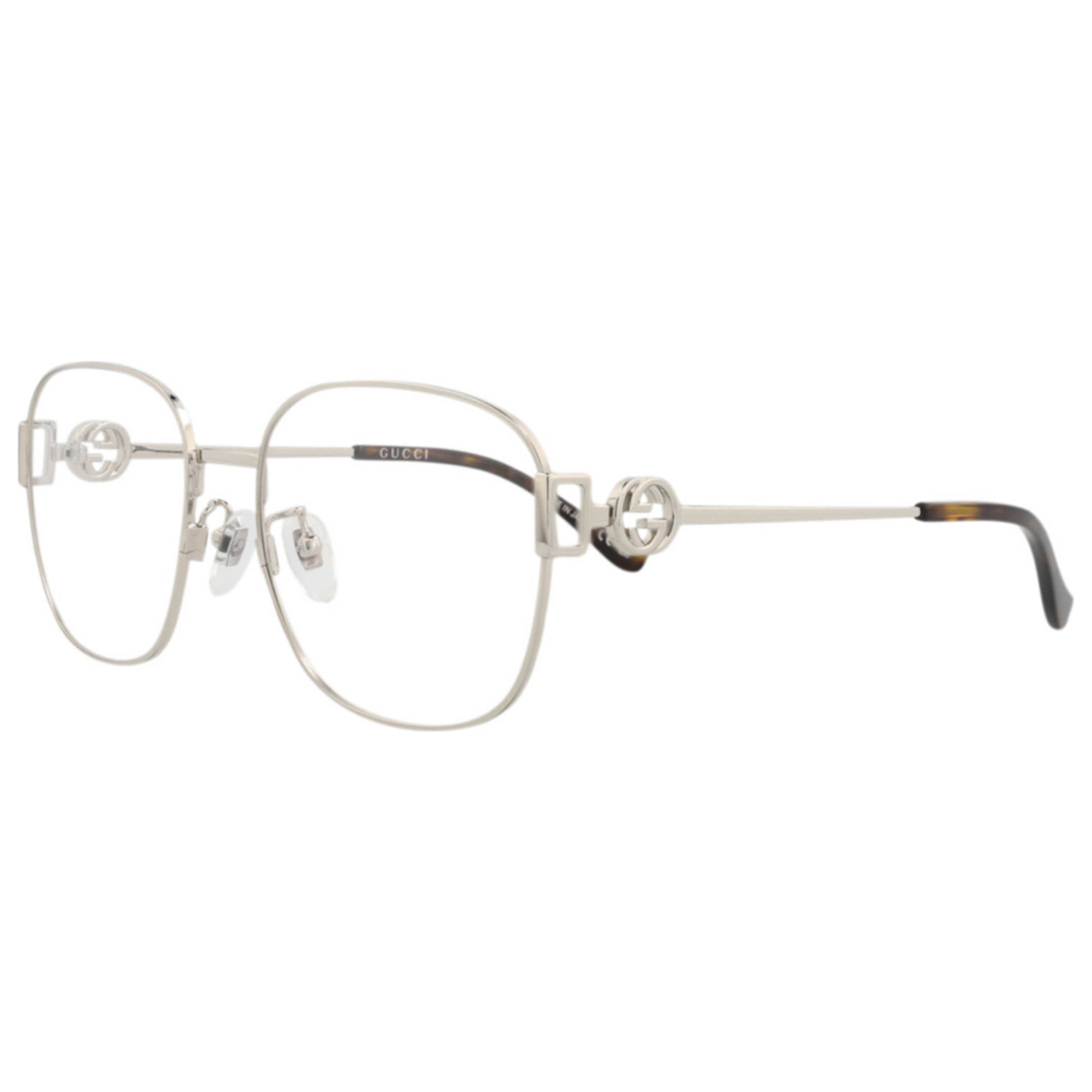 Front view of Gucci Unisex Eyeglasses GG1209O-30013414-003